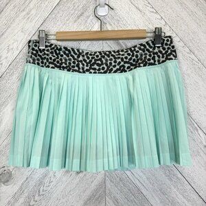 Lululemon Pleat To Street Skirt II Skort Womens Size 8 Tranquil Blue Golf Tennis